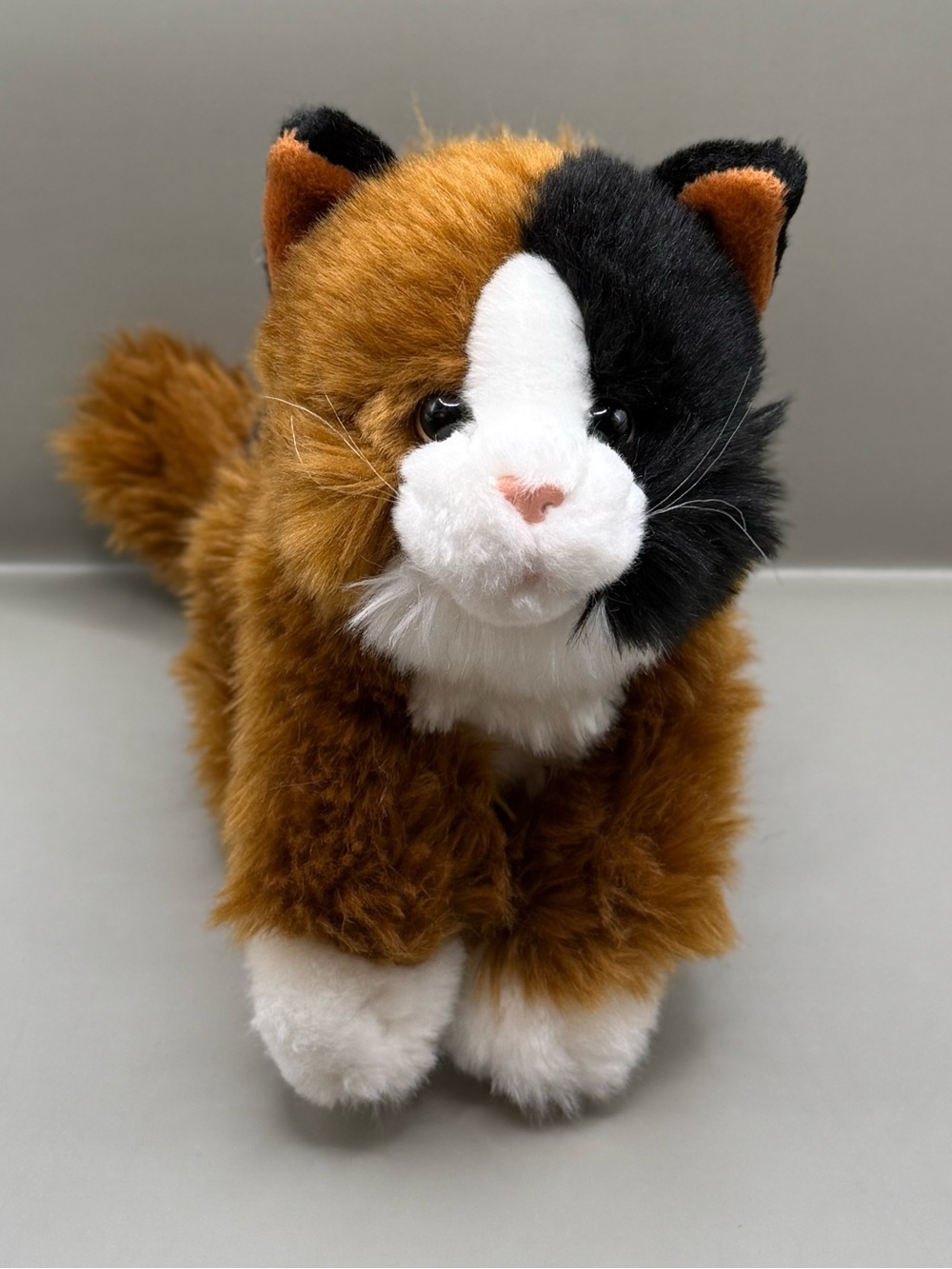 Vintage Animal Alley Calico Cat Plush Stuffed Animal